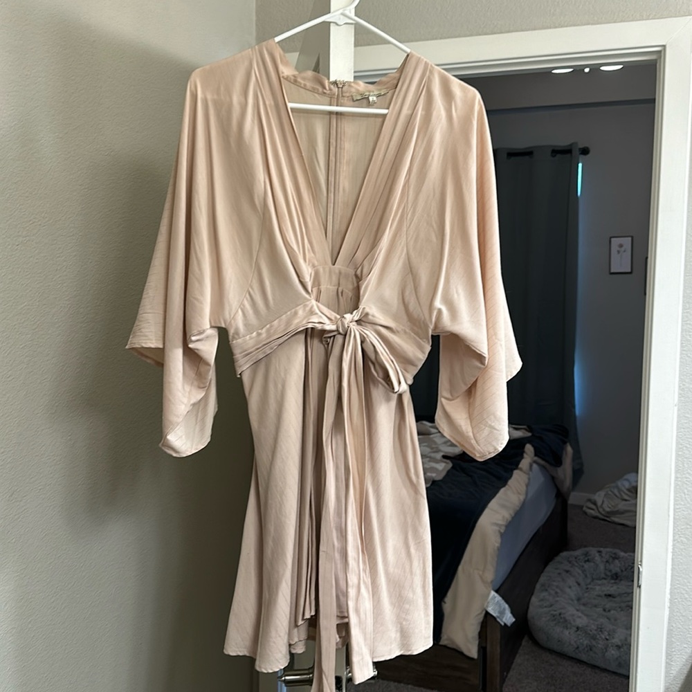 Beige Formal Dress - Women’s Large